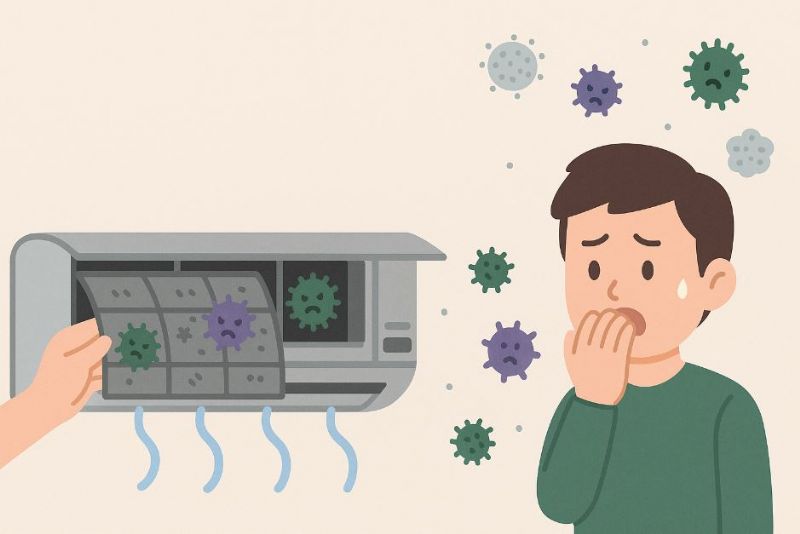 只洗濾網沒用！冷氣細菌超標真相與深層清潔方法全解析